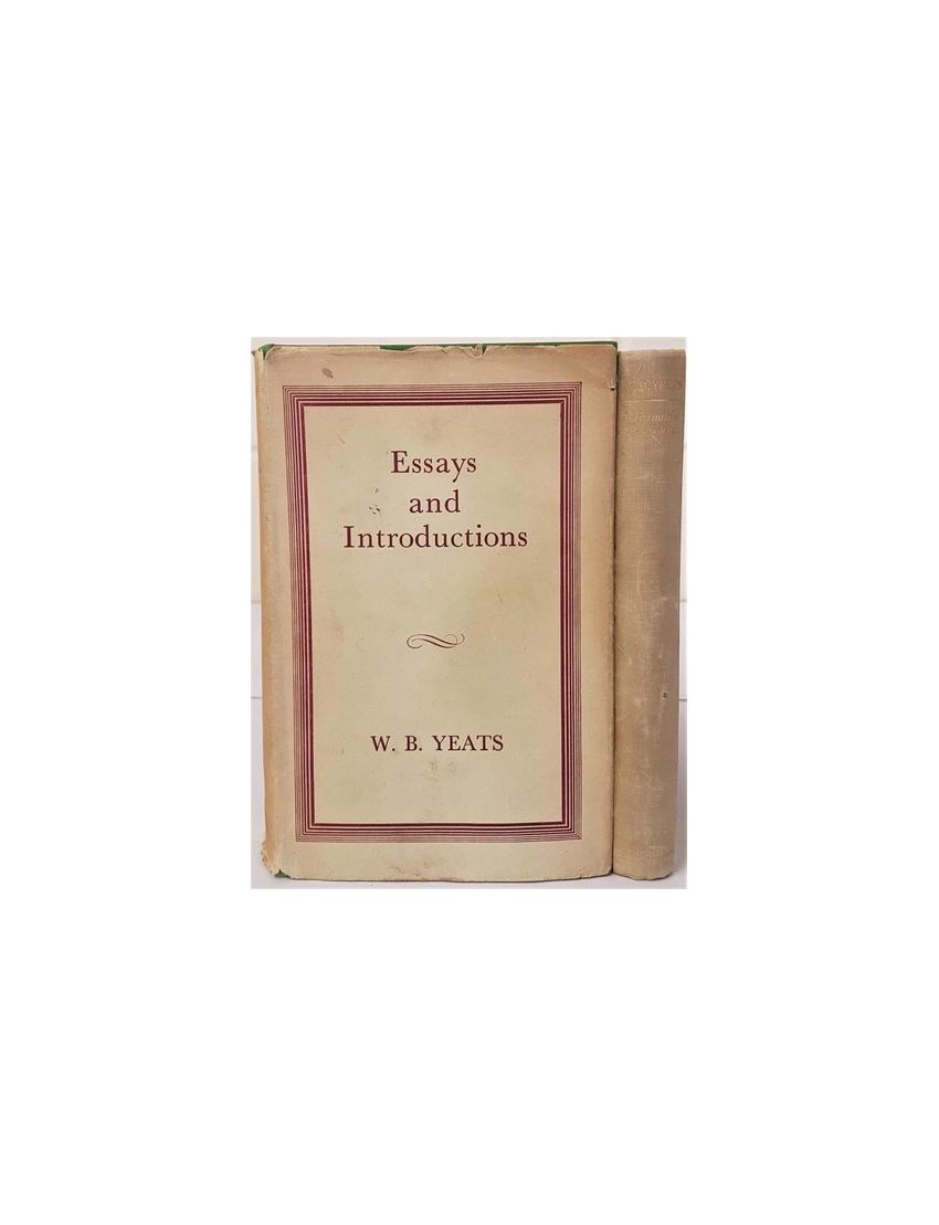 W.B. Yeats, First Editions- 2 books, Essays and Introductions, and Dramatis Personae