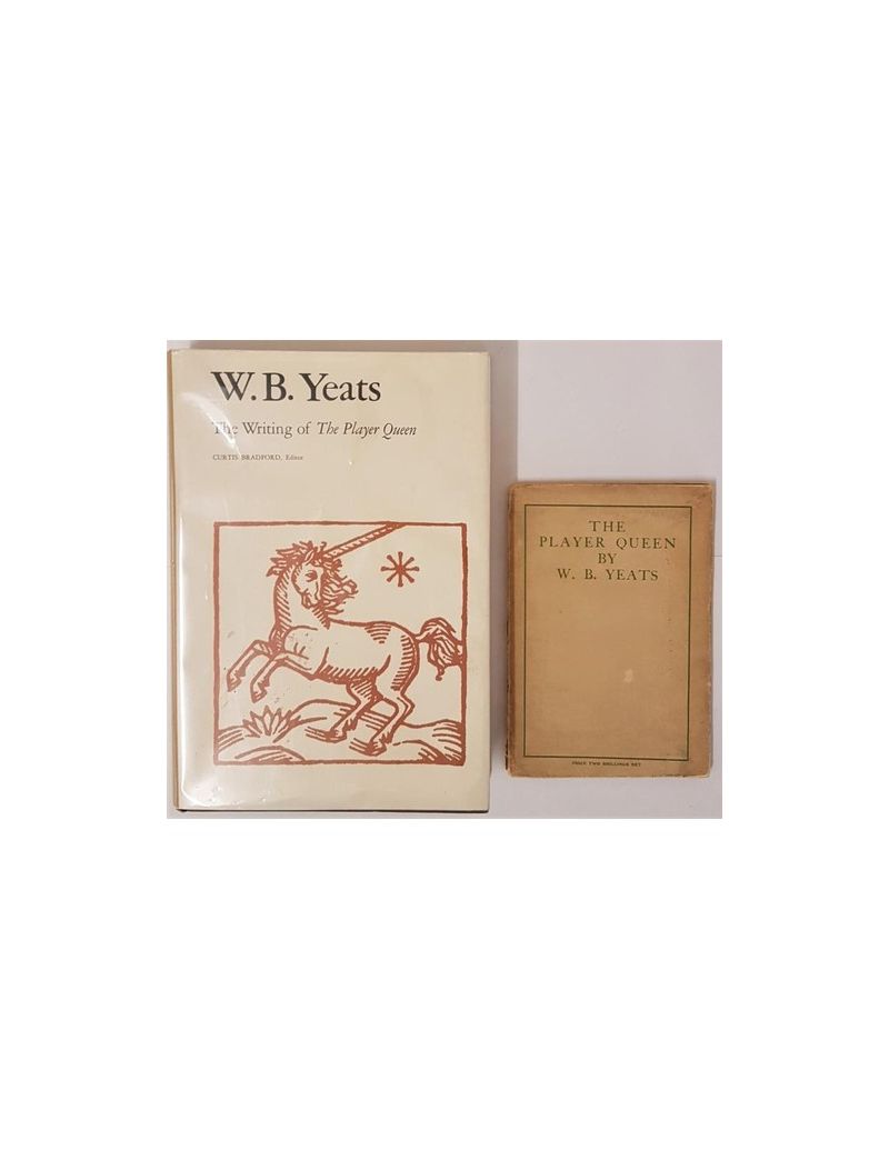 W B Yeats, First Edition- The Player Queen published by McMillan London 1922 (scarce). 2 books