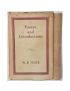 W.B. Yeats, First Editions- 2 books, Essays and Introductions, and Dramatis Personae