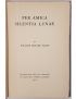 W.B. Yeats, First edition- Per Amica Silentia Lunae by W B Yeats published McMillan London 1918, 1st edition with gilt design on front cover.